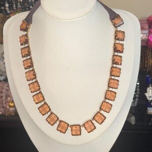J.Crew Brown Necklace